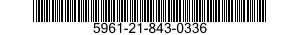 5961-21-843-0336 SEMICONDUCTOR DEVICE,DIODE 5961218430336 218430336