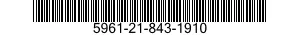 5961-21-843-1910 SEMICONDUCTOR DEVICE,DIODE 5961218431910 218431910