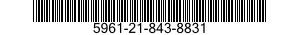 5961-21-843-8831 TRANSISTOR 5961218438831 218438831