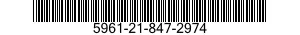5961-21-847-2974 TRANSISTOR 5961218472974 218472974