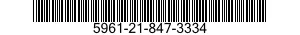 5961-21-847-3334 SEMICONDUCTOR DEVICE,DIODE 5961218473334 218473334