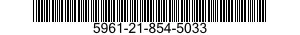 5961-21-854-5033 TRANSISTOR 5961218545033 218545033