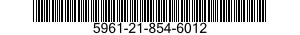 5961-21-854-6012 TRANSISTOR 5961218546012 218546012