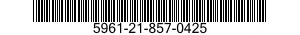 5961-21-857-0425  5961218570425 218570425