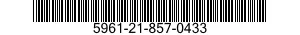 5961-21-857-0433 SEMICONDUCTOR DEVICE,DIODE 5961218570433 218570433