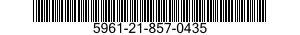 5961-21-857-0435  5961218570435 218570435