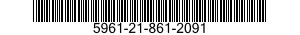 5961-21-861-2091 TRANSISTOR 5961218612091 218612091