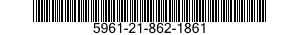 5961-21-862-1861 SEMICONDUCTOR DEVICE,DIODE 5961218621861 218621861
