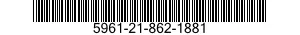 5961-21-862-1881 SEMICONDUCTOR DEVICE,DIODE 5961218621881 218621881