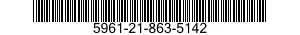5961-21-863-5142 SEMICONDUCTOR DEVICE,DIODE 5961218635142 218635142