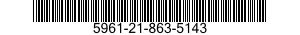 5961-21-863-5143 SEMICONDUCTOR DEVICE,DIODE 5961218635143 218635143
