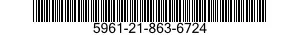 5961-21-863-6724 SEMICONDUCTOR DEVICE,DIODE 5961218636724 218636724