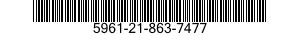 5961-21-863-7477  5961218637477 218637477