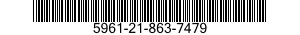 5961-21-863-7479 SEMICONDUCTOR DEVICES,UNITIZED 5961218637479 218637479