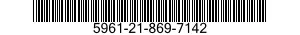 5961-21-869-7142 TRANSISTOR 5961218697142 218697142