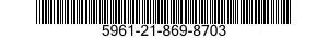 5961-21-869-8703 SEMICONDUCTOR DEVICE,DIODE 5961218698703 218698703