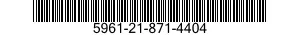 5961-21-871-4404 TRANSISTOR 5961218714404 218714404