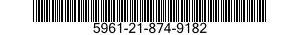 5961-21-874-9182 TRANSISTOR 5961218749182 218749182