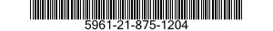 5961-21-875-1204  5961218751204 218751204