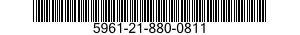 5961-21-880-0811 TRANSISTOR 5961218800811 218800811