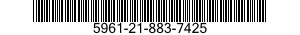 5961-21-883-7425 TRANSISTOR 5961218837425 218837425