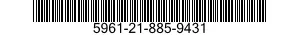 5961-21-885-9431 TRANSISTOR 5961218859431 218859431