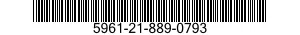 5961-21-889-0793 SEMICONDUCTOR DEVICE,DIODE 5961218890793 218890793