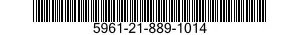 5961-21-889-1014 SEMICONDUCTOR DEVICES,UNITIZED 5961218891014 218891014