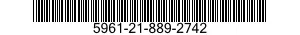 5961-21-889-2742 TRANSISTOR 5961218892742 218892742