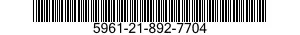 5961-21-892-7704 SEMICONDUCTOR DEVICE,DIODE 5961218927704 218927704