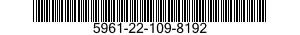 5961-22-109-8192 SEMICONDUCTOR DEVICE,DIODE 5961221098192 221098192