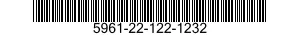 5961-22-122-1232 SEMICONDUCTOR DEVICE,DIODE 5961221221232 221221232