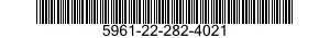 5961-22-282-4021 TRANSISTOR 5961222824021 222824021