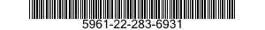 5961-22-283-6931 SEMICONDUCTOR,DEVIC 5961222836931 222836931