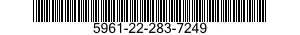 5961-22-283-7249  5961222837249 222837249