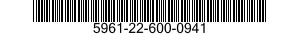 5961-22-600-0941 TRANSISTOR 5961226000941 226000941