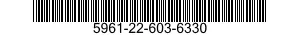 5961-22-603-6330 TRANSISTOR 5961226036330 226036330