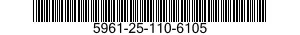 5961-25-110-6105  5961251106105 251106105