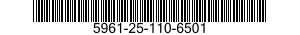 5961-25-110-6501  5961251106501 251106501