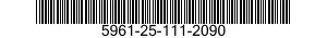 5961-25-111-2090 TRANSISTOR 5961251112090 251112090
