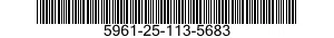 5961-25-113-5683 SEMICONDUCTOR DEVICE,DIODE 5961251135683 251135683
