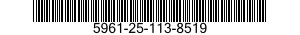5961-25-113-8519 SEMICONDUCTOR DEVICE,DIODE 5961251138519 251138519