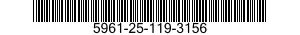 5961-25-119-3156 SEMICONDUCTOR DEVICE,DIODE 5961251193156 251193156