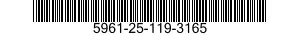 5961-25-119-3165 SEMICONDUCTOR DEVICE,DIODE 5961251193165 251193165