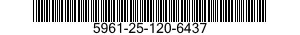 5961-25-120-6437  5961251206437 251206437
