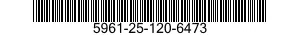 5961-25-120-6473 SEMICONDUCTOR DEVICE,DIODE 5961251206473 251206473