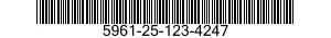 5961-25-123-4247 SEMICONDUCTOR DEVICE 5961251234247 251234247