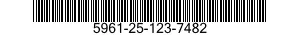 5961-25-123-7482 SEMICONDUCTOR DEVICE,DIODE 5961251237482 251237482