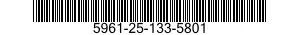 5961-25-133-5801 SEMICONDUCTOR DEVICE,DIODE 5961251335801 251335801