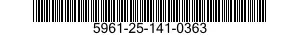 5961-25-141-0363 RECTIFIER,SEMICONDUCTOR DEVICE 5961251410363 251410363